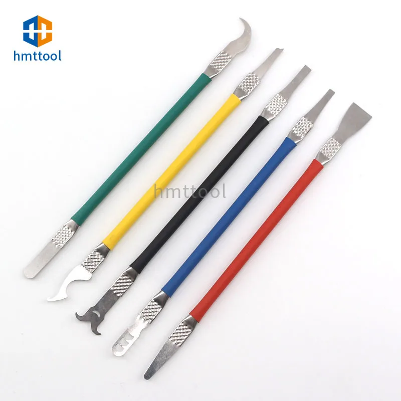 5pcsl/set Opening Tools Spudger Pry Bar Set Crowbar Tools Set Mobile Phone Disassemble Tool Kit