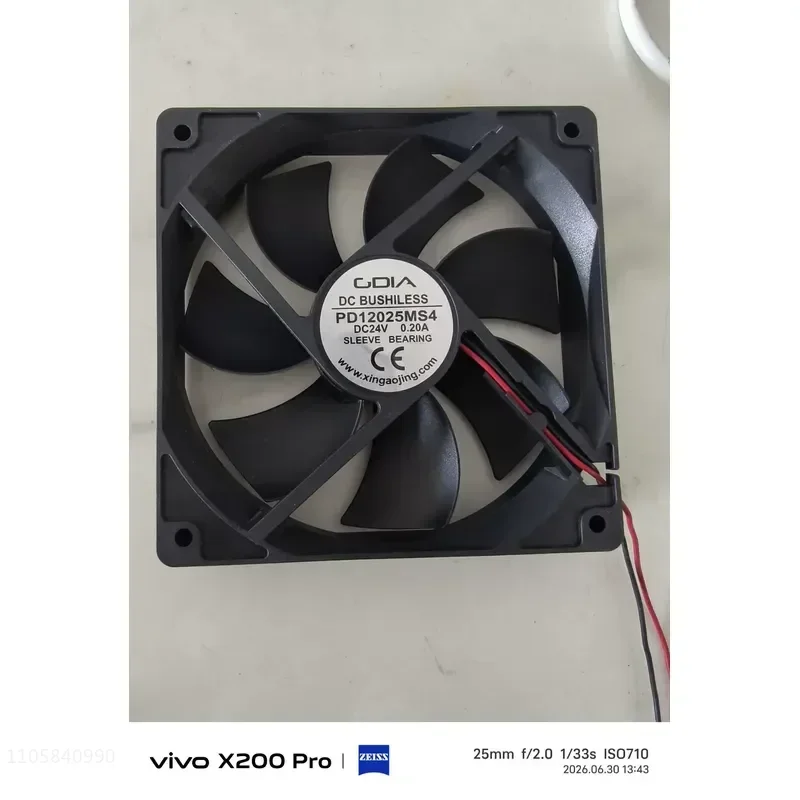 for CDI 12025 Cooling Fan Brand New Original Replacement Part for Computer Server Industrial Equipment High Performance Quiet