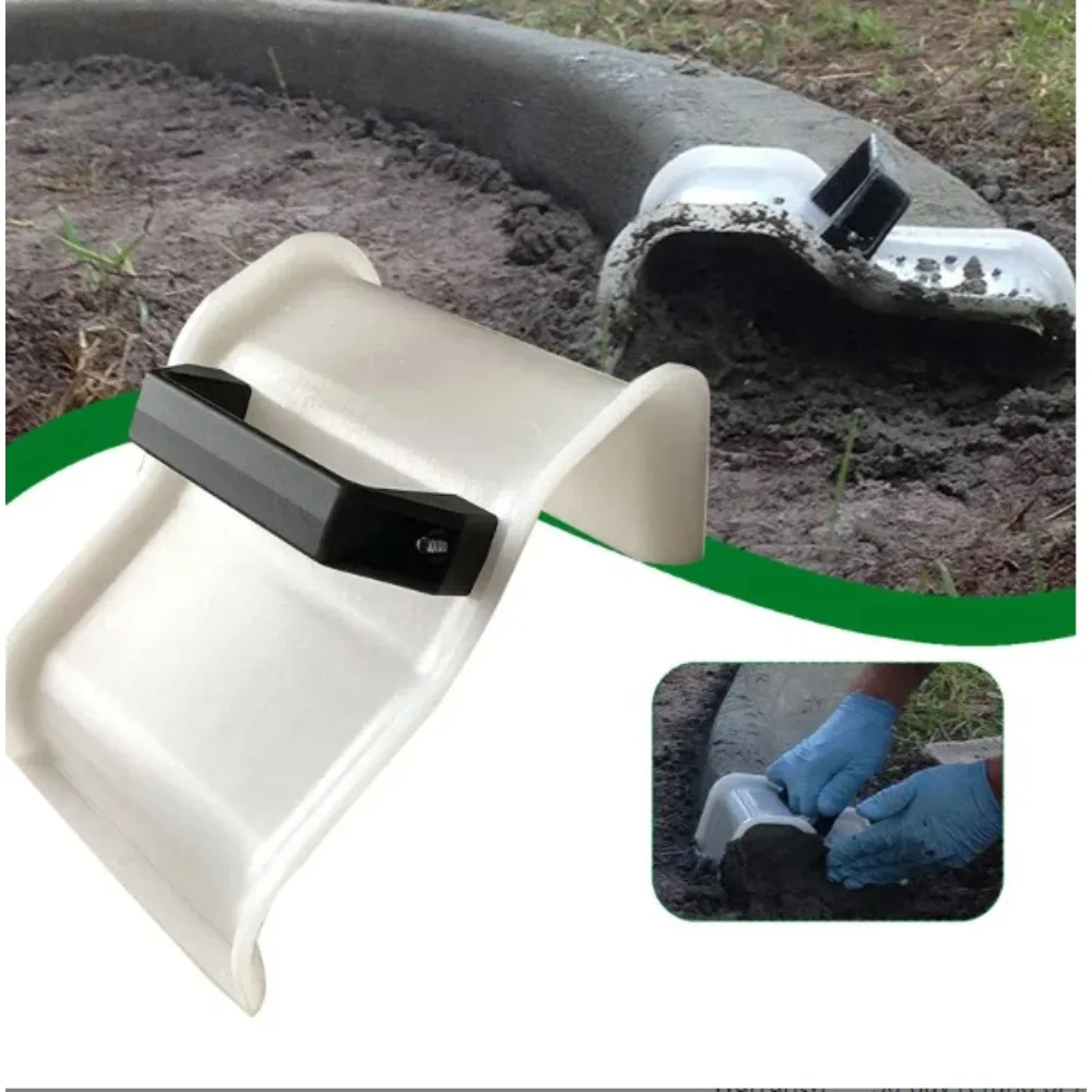 

19x10x13cm Concrete Trowel Landscaping Edging Cement Shaper Homemade Landscape Edge Tool