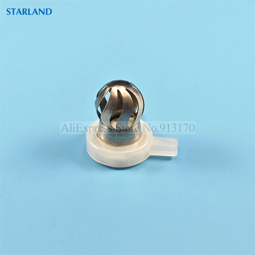 Stainless Steel Mould Nozzle FL01 Modeling Nozzle Lid Soft Ice Cream Machines Accessory Spare Part 29mm Inner Diameter