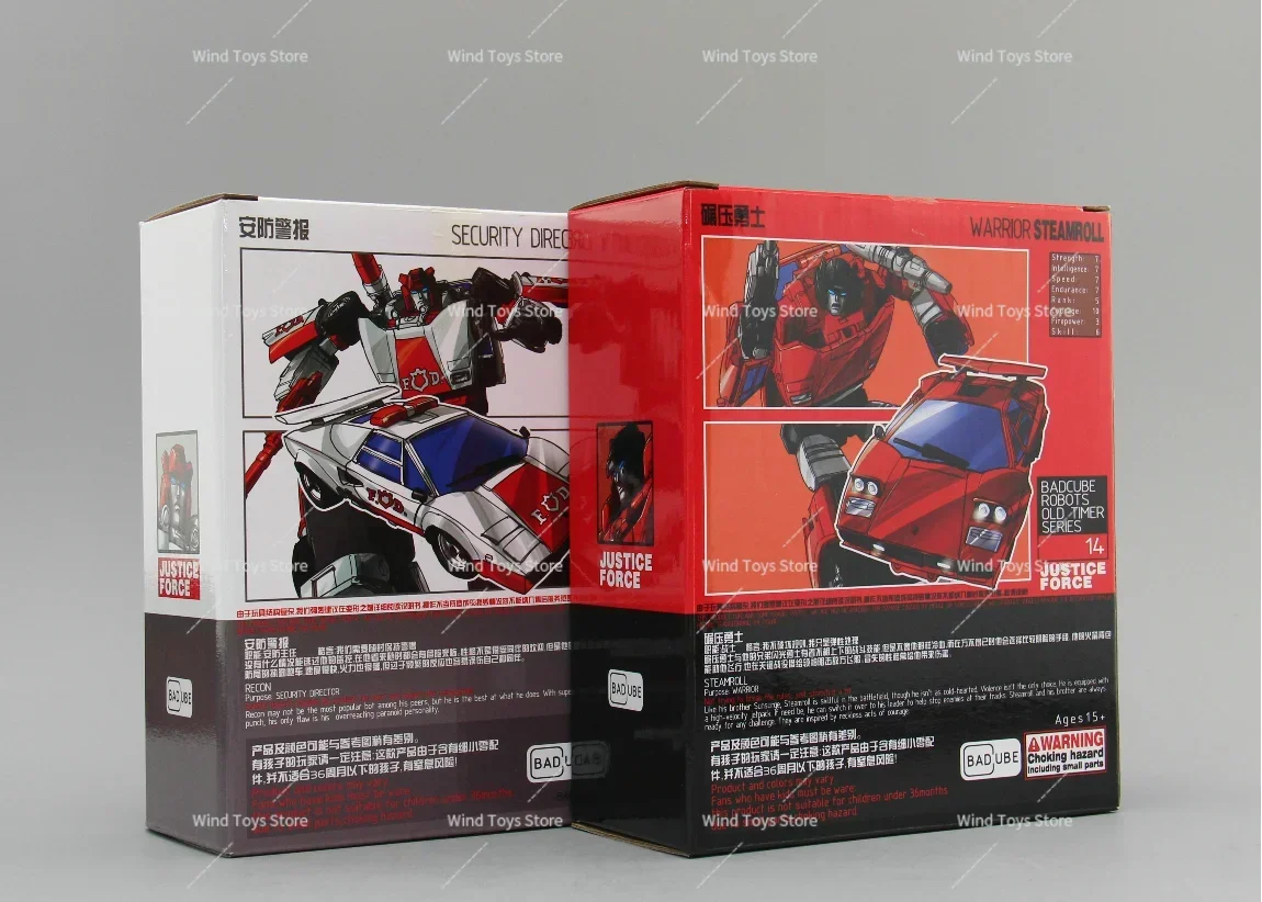 Badcube BC FIGURA DE ACCIÓN TRANSFORMABLE SIDESWIPE OTS-15, Red Alert, con Caja, Envío en 24 Horas después de comprar
