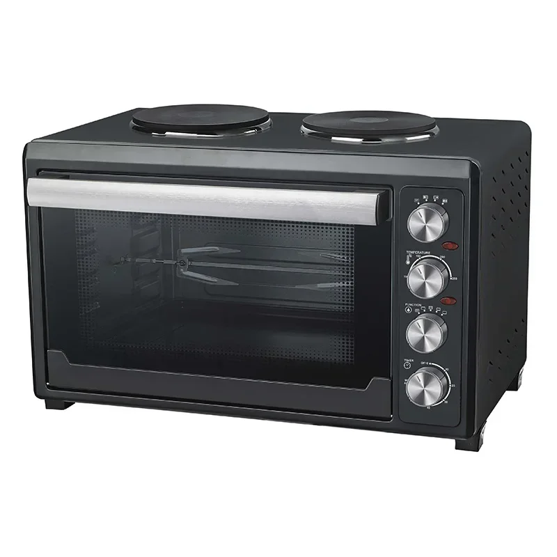 

Electric convection Double Deck Electric Bread Oven High Efficiency Home Baking Oven Ceramic Pizza Oven