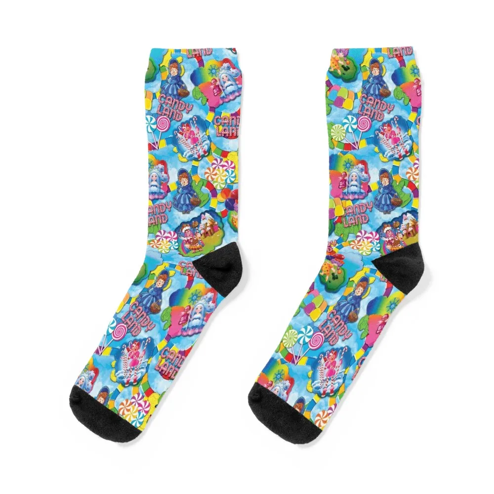 Childrens Candy Board Game Socks moving stockings custom floral Men's Socks Luxury Women's