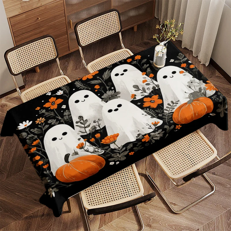 اليقطين ورقة نمط مفرش المائدة مطعم المطبخ مفرش المائدة غرفة المعيشة ديكور المنزل مستطيلة الطرف الديكور #3