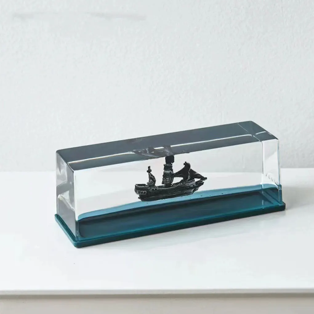 Pezzo decorativo in acrilico Ornamento per bottiglia di deriva fluida per nave da crociera Materiali acrilici in stile unico