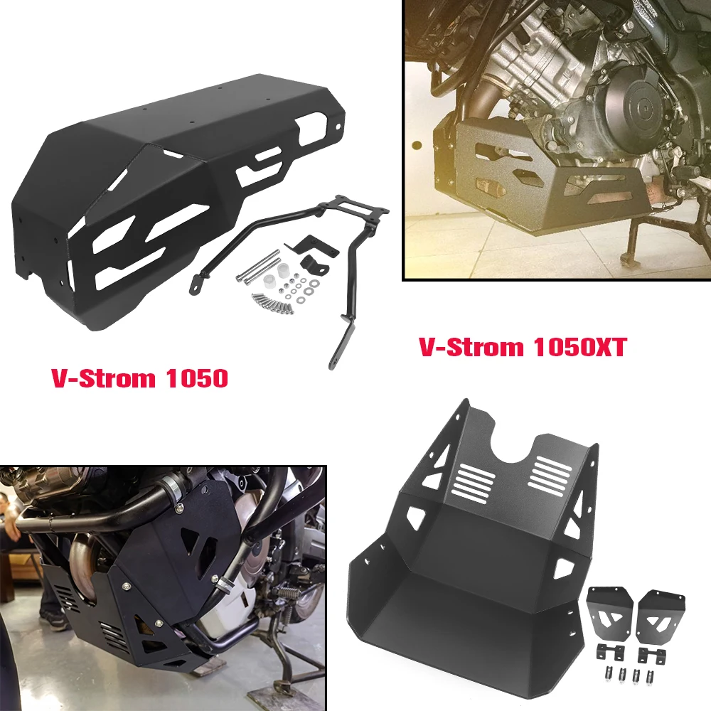 For Suzuki V-Strom DL 1050 XT Vstrom 1050XT DL1050 DL1050XT 2020-2023 Engine Base Chassis Cover Skid Plate Belly Pan Protector