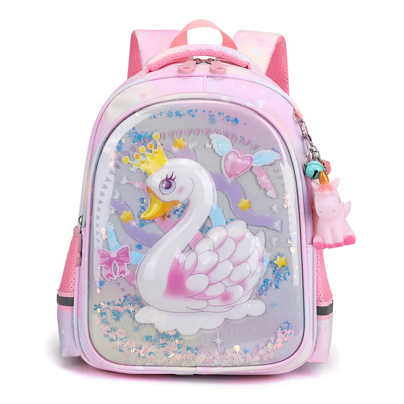 Unicorn Schoolbag Kids Children Mochila Double Shoulder School Bags Cartoon Backpack Waterproof Fashion Backpacks Large Book Bag