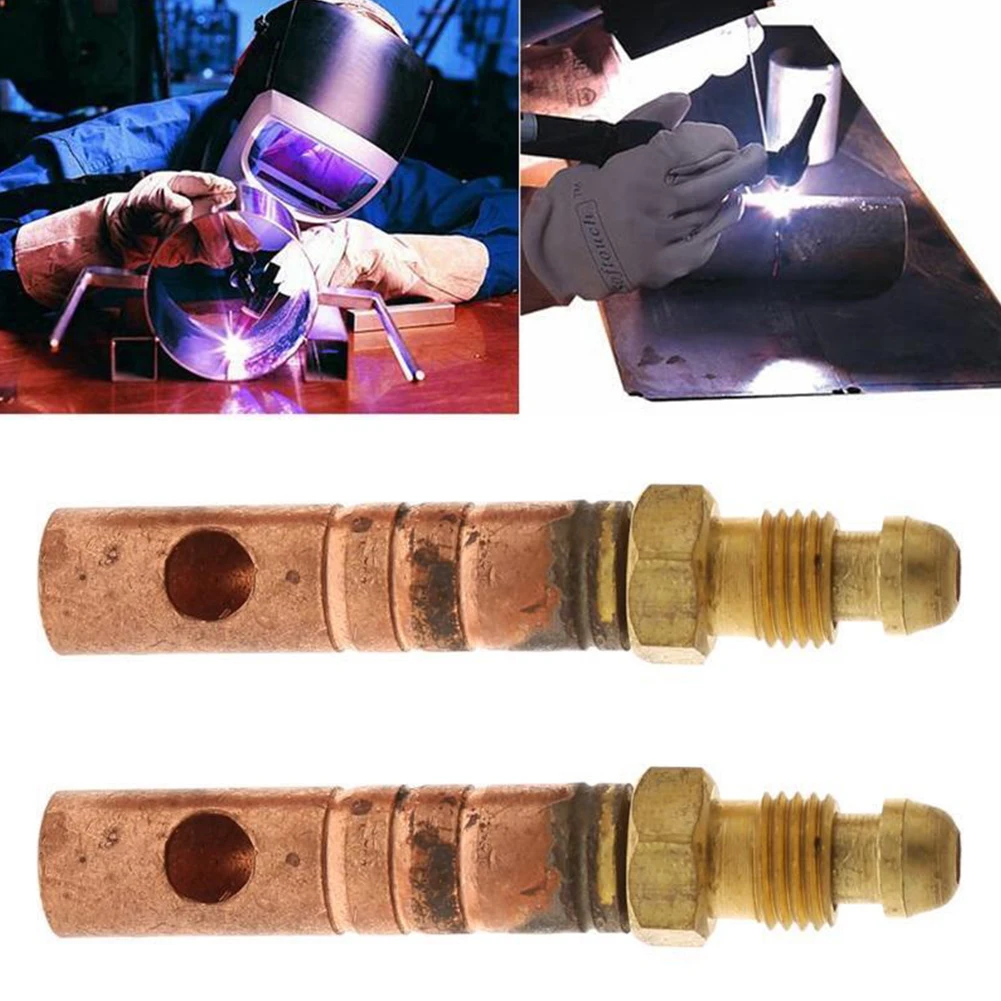 Electric Integrated Cable Connector for TIG Welding Torches WP-9 and WP-17 Gas and Power Cord Adapter Metal Build