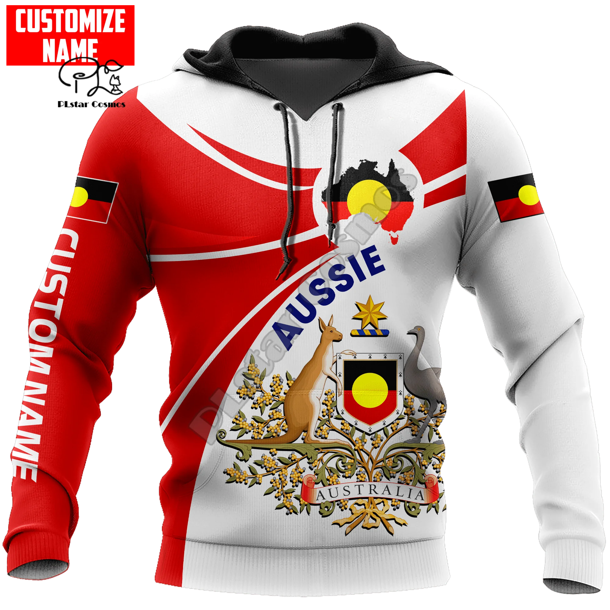 PLstar Cosmos Aboriginal Australia Culture Country Tribal Retro Tracksuit Men/Women 3DPrint Casual Harajuku Pullover Hoodies X5