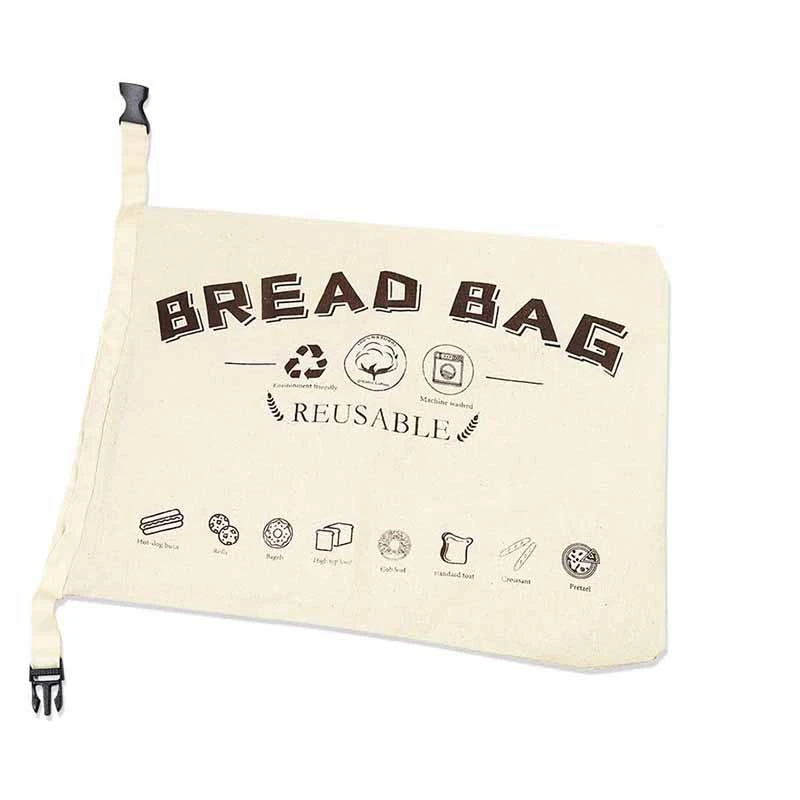 Bread Bags,Reusable Bread Bag For Homemade Bread, Organic Cotton Linen Bread Bags, Gift For Bread Maker