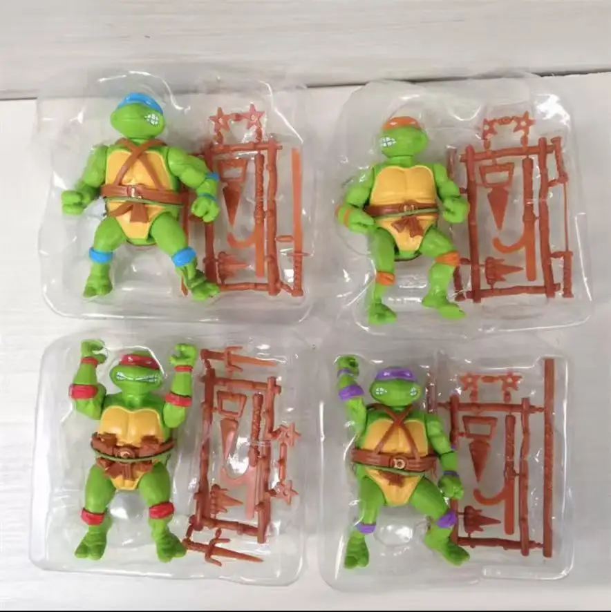 

Movable model of revenge game version of Teenage Ninja Turtle Schleede Leonardo Da Vinci Raphael Michelangelo Donatello