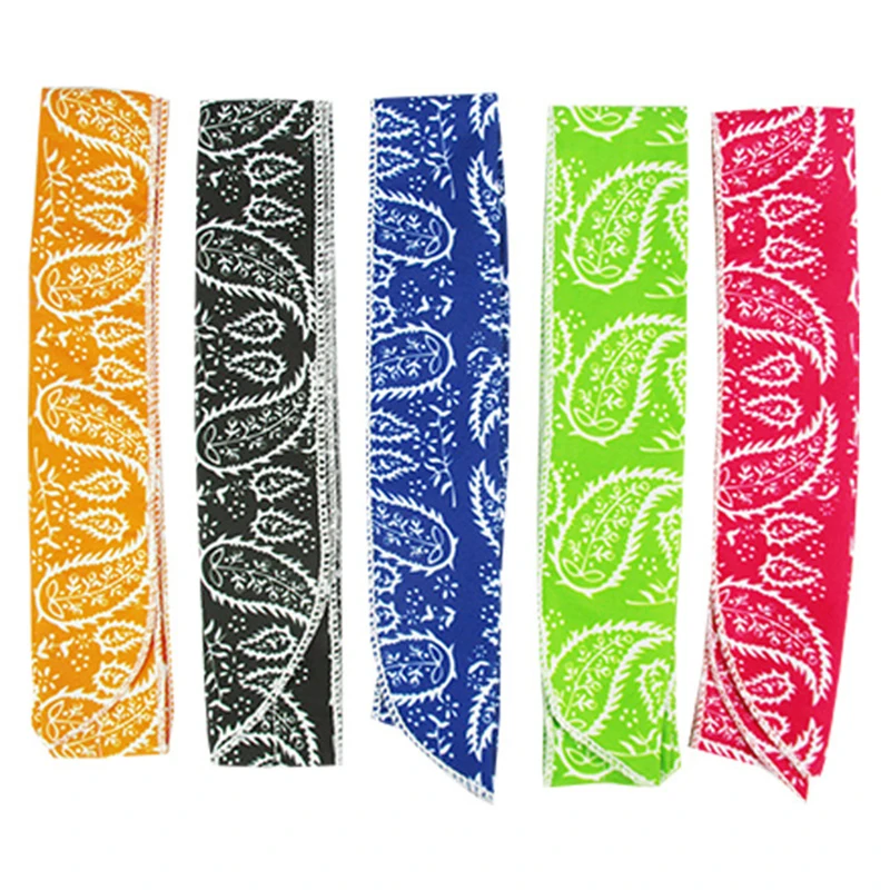 Summer Scarf Neck Cooler Bandana Summer Body Ice Cool Cooling Wrap Tie Refreshing Bandana Headband Multifunction Wrist Towels