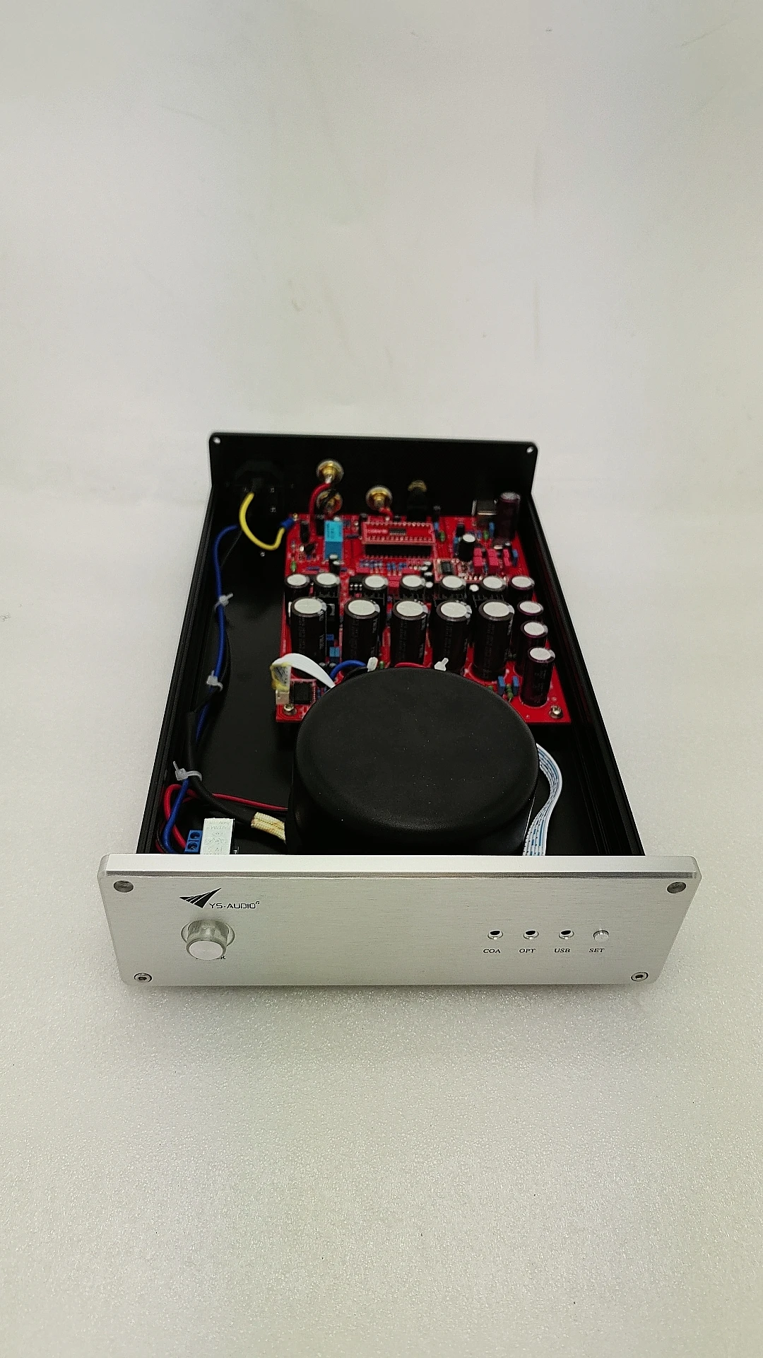 DAC PCM1794 de alta qualidade finalizado 192KHz/24BIT CS8416+PCM1794+CS8421 DAC de moletagem