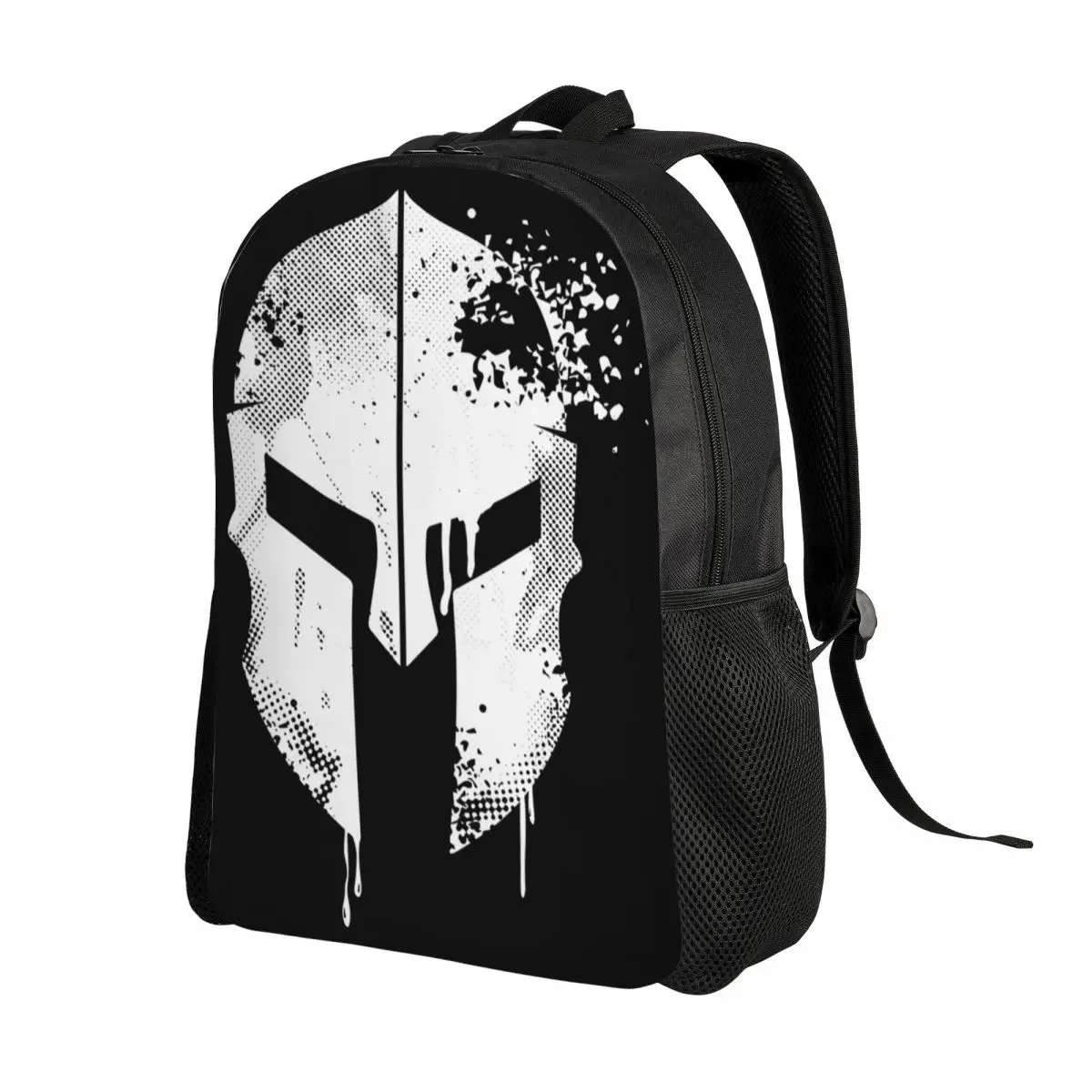 Customized Spartan Helmet Laptop Backpack Women Men Fashion Bookbag for College School Students Sparta Warrior Bags