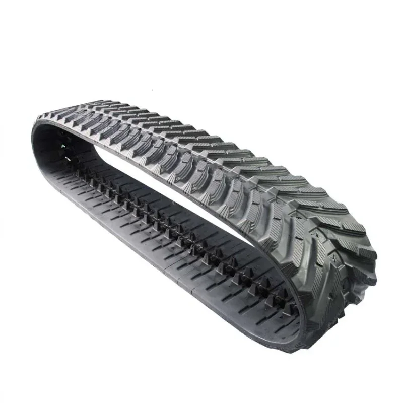 Small excavator rubber track