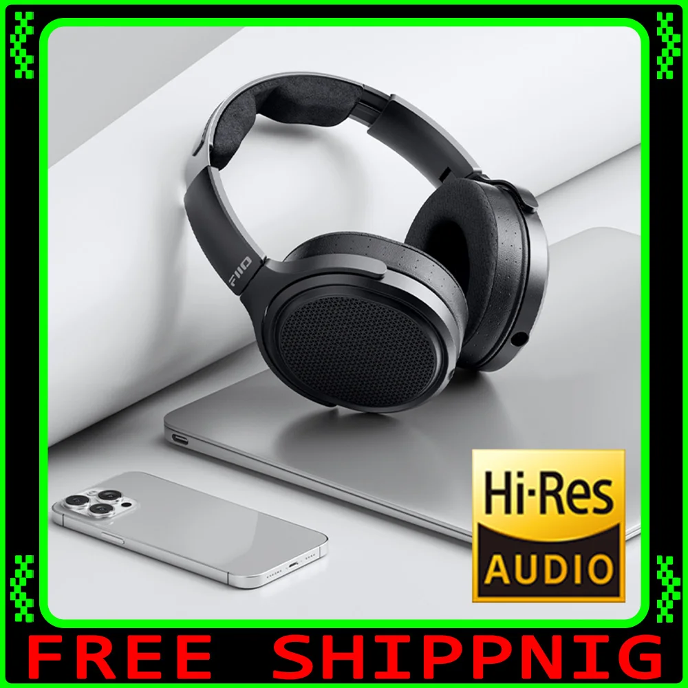 

FiiO JT7 Over-Ear Planar Magnetic Audiophile Headphones with 95x86mm Planar Driver design,Adjustable Headband,4.4mm/3.5mm Cable