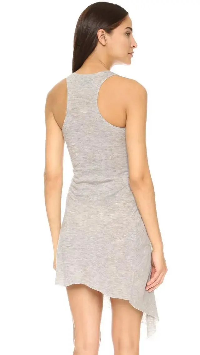 กระโปรงทรงเอวสูงสไตล์อเมริกันย้อนยุค จับจีบ แต่งผ่าด้านข้าง สีพื้นเรียบง่าย สไตล์สตรีท ดีไซน์ทันสมัย