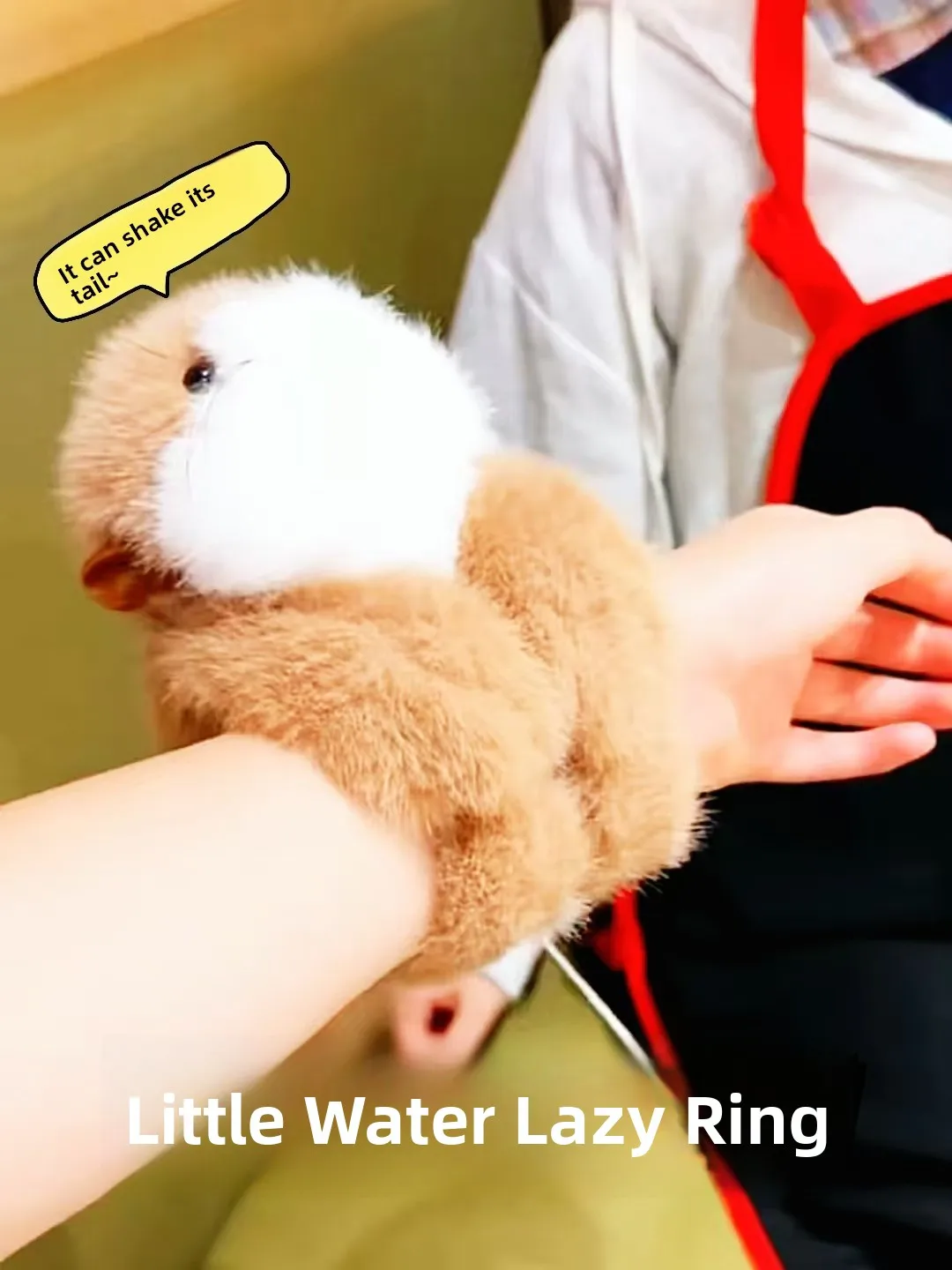 

Мягкая игрушка-браслет Fun Plu: панда, капибара, бобёр с машущим хвостом – подарок для всех возрастов