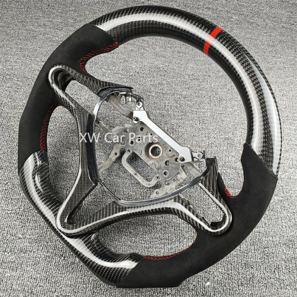 

Индивидуальное D-образное рулевое колесо CF с плоским дном для Honda Civic 8th GEN 2006-2011 гг.