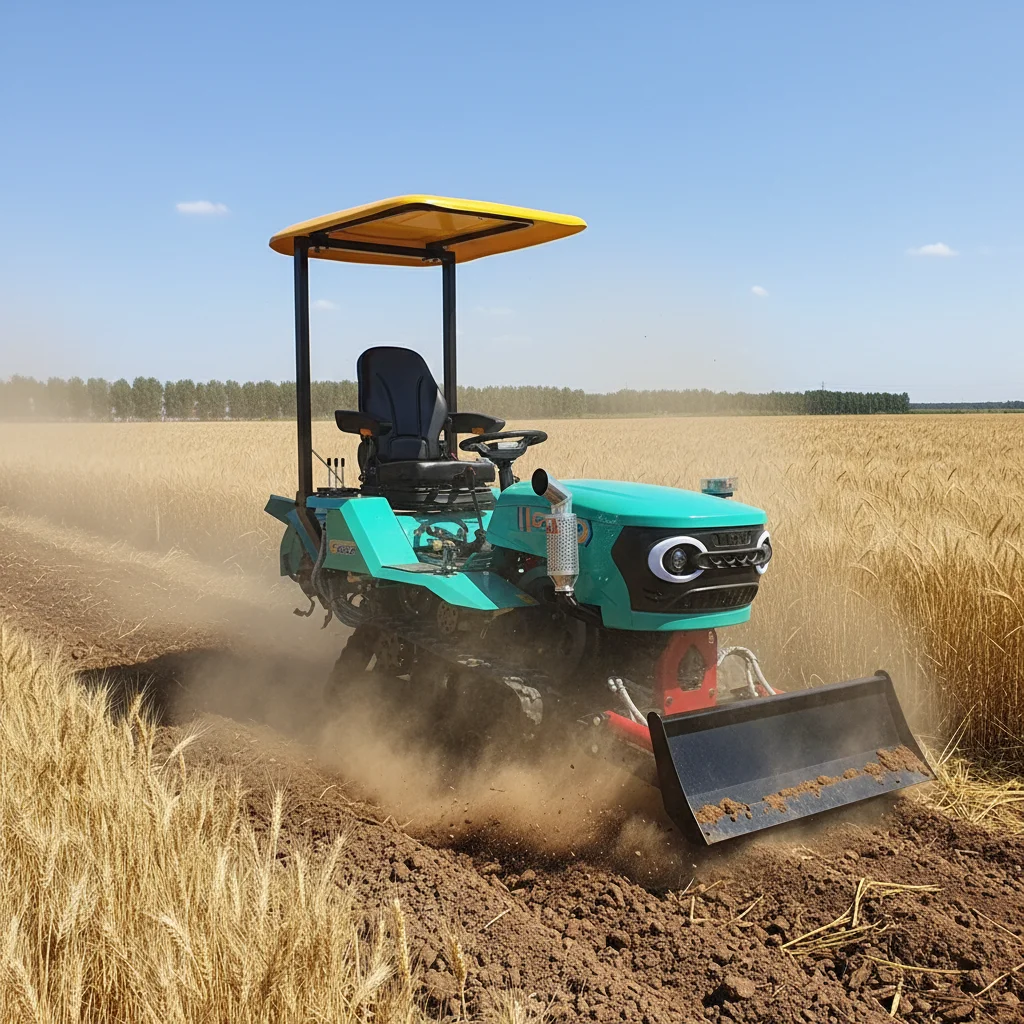 

2025 Brand New 35hp Diesel Crawler Utility Tractor Customized Farm Machine with Dozer Blade Breaker Rotary Tiller Excavator Shov