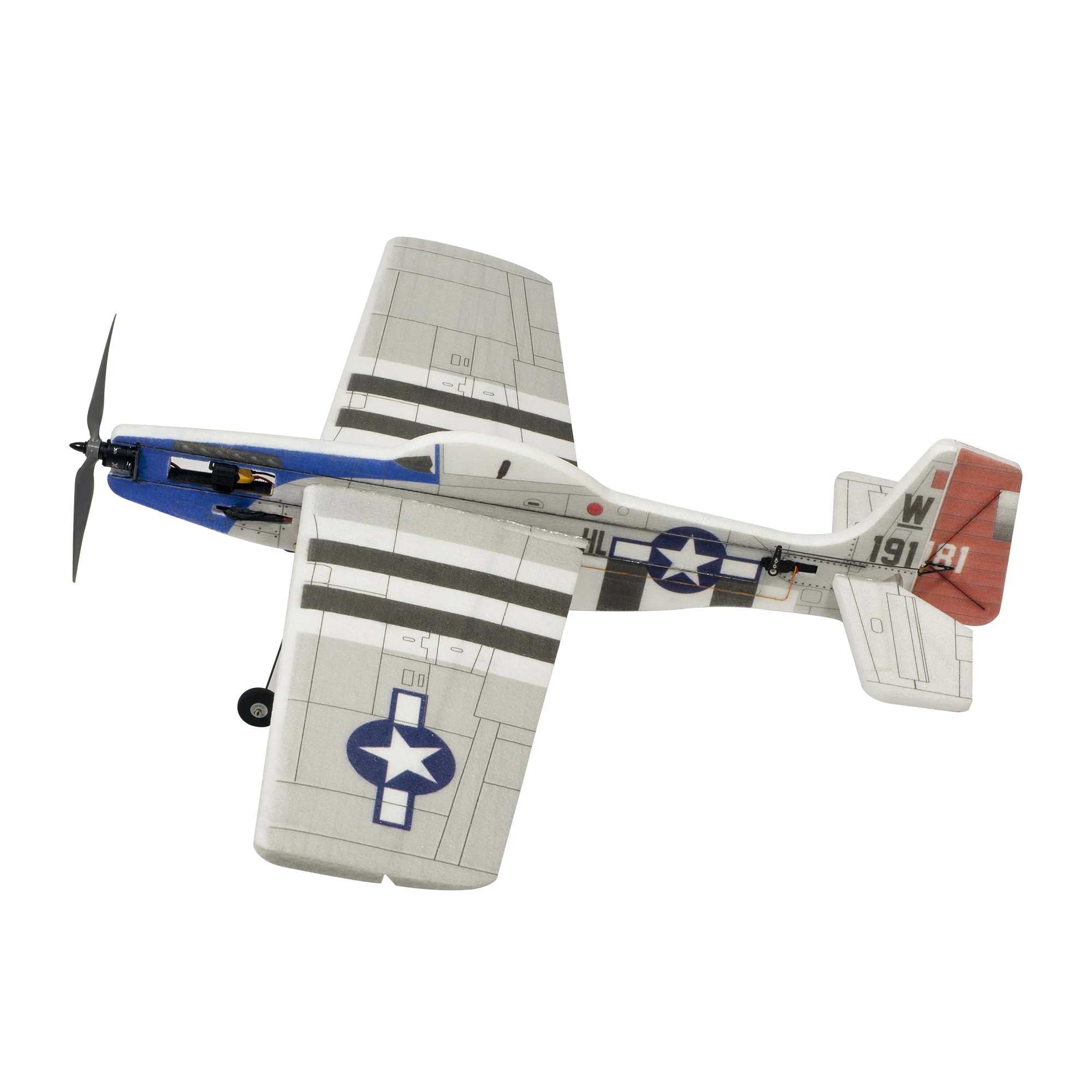 E45 P-51 Mustang 1000mm EPP RC Plane Kit | 39.3