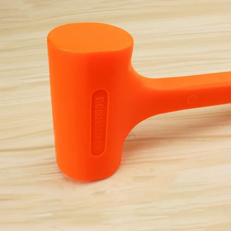 New Type Multifunctional Mallet 0.5-4LB Tool Hammer Orange Soft Elasticity Rubber Flooring No Unicast Install Hammer Wood Tool