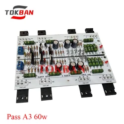 Tokban 60w 1 Pair Pass A3 Class A Power Amplifier Board High Power Is Better Than 1969 HIFI Amplifier Audio