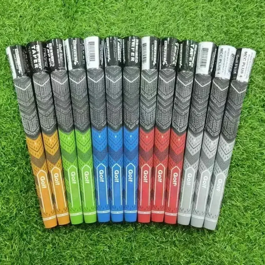 5/13 قطعة مقابض الجولف المطاطية للرجال مقابض مضرب الجولف غزل القطن مقابض نادي الجولف الحديد والخشب القياسية/قبضة متوسطة الحجم عالمية #1