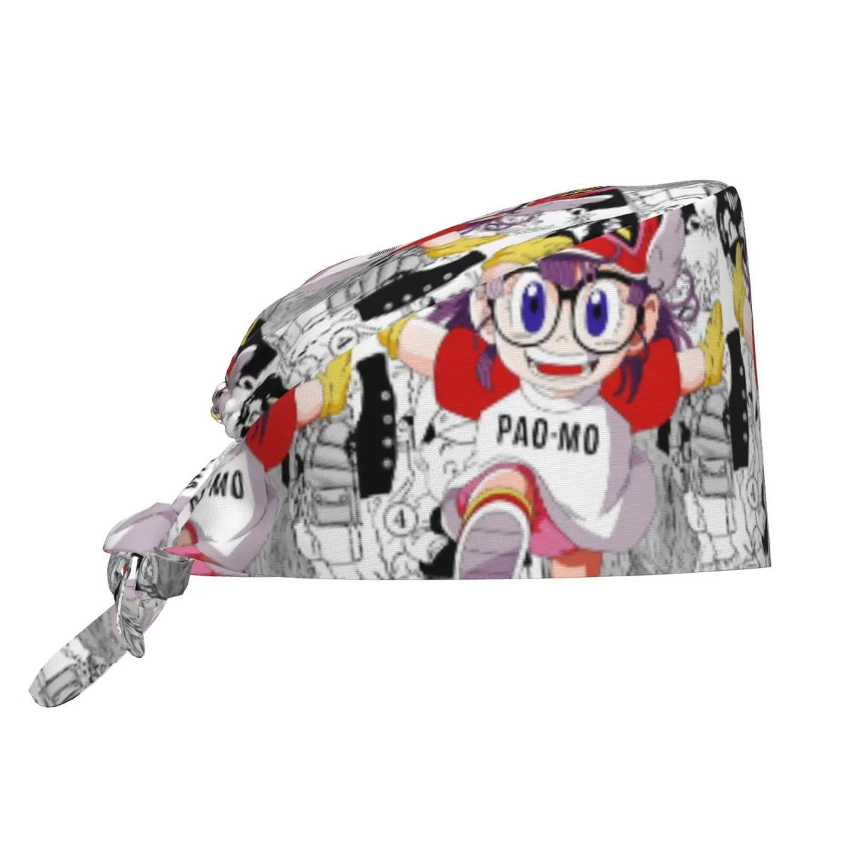 Urocza Czapka Medyczna Arale Norimaki Pielęgniarka Chirurg Dr. Slump Anime Manga Lekarz Laboratorium Spa Czapki Robocze Męskie Damskie Czapki Medyczne