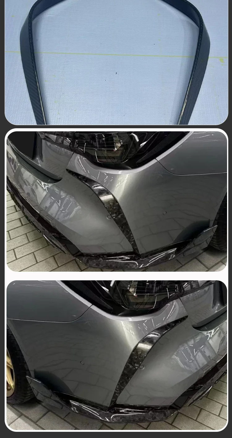 

BMW G82 Carbon Fiber Rear Bar Air Cutter for 2020-IN Body KiT Amulet