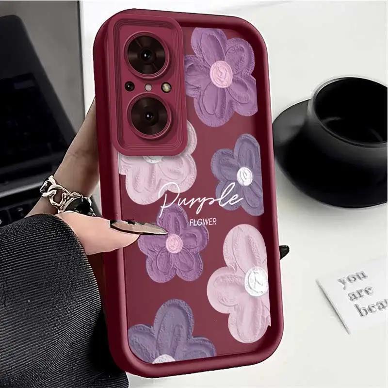 9SE Morning Dew Garden Sky Eye Ladder Phone Case For Huawei Y9A Y7 Y6P Y5P Nova Y91 Y90 Y71 Y70Plus Y70 Y61 9 9Pro 7i 6SE Cover