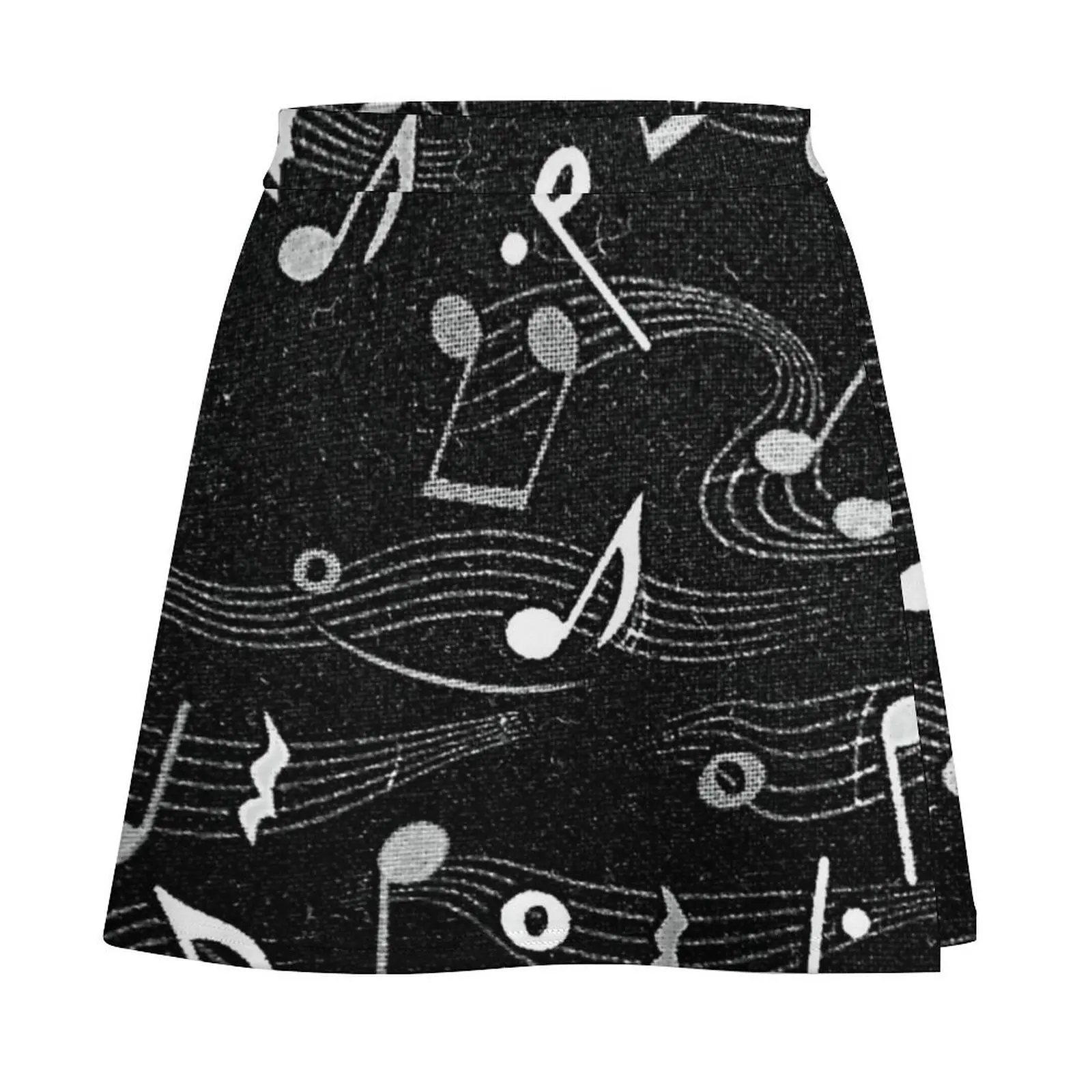 Musical Notes Mini Skirt Kawaii skirts for womens 2025 Short women′s skirts