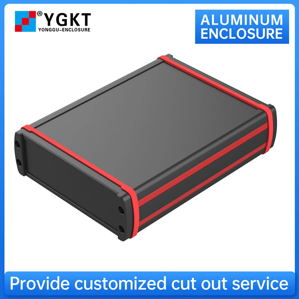 Custom Aluminum Project Enclosure Battery Ip68 Outdoor Electronic Equipment Dustproof Waterproof Junction Box MJ04 138*45MM