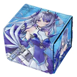 Yugioh Tearlaments Scheiren Deck Box Yu-Gi-Oh! TCG OCG Trading Cards Storage Box PTCG Cards Pu Leather Collection Box