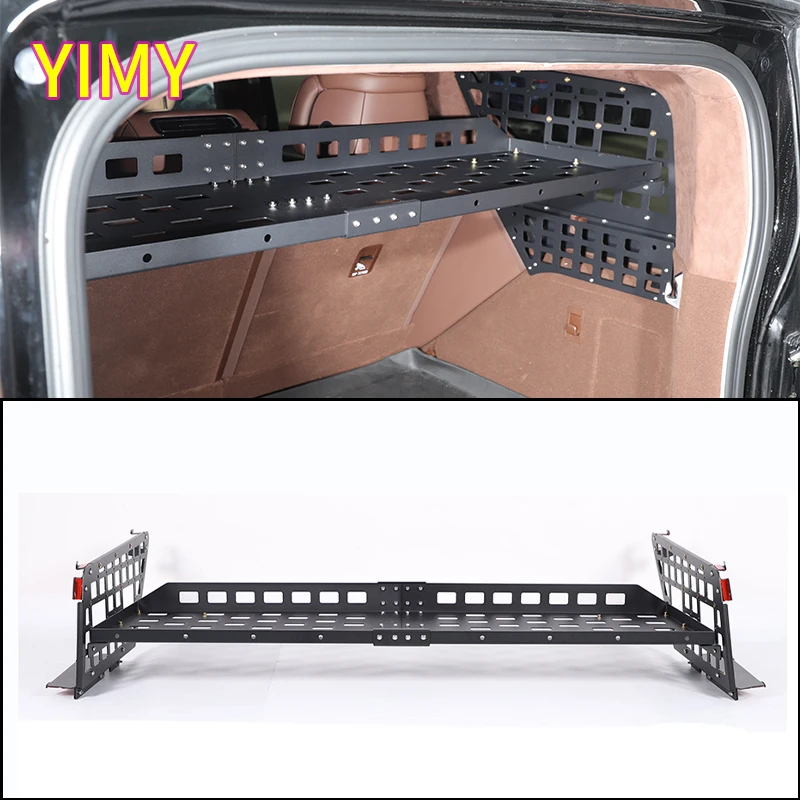 

Aluminum Car Trunk Side Window Toolbox Storage Rack Multifunction Storage Partition Layer Suitable for Tank 700 Hi4-T 2024+