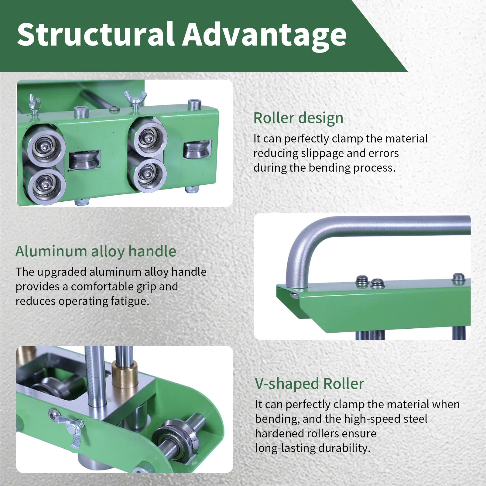 

Sheet Metal Bending Machine 0-90 Bending Angle Heavy Duty Roll Tool Wear Resist For Rain Diverter & Making Folding Edges