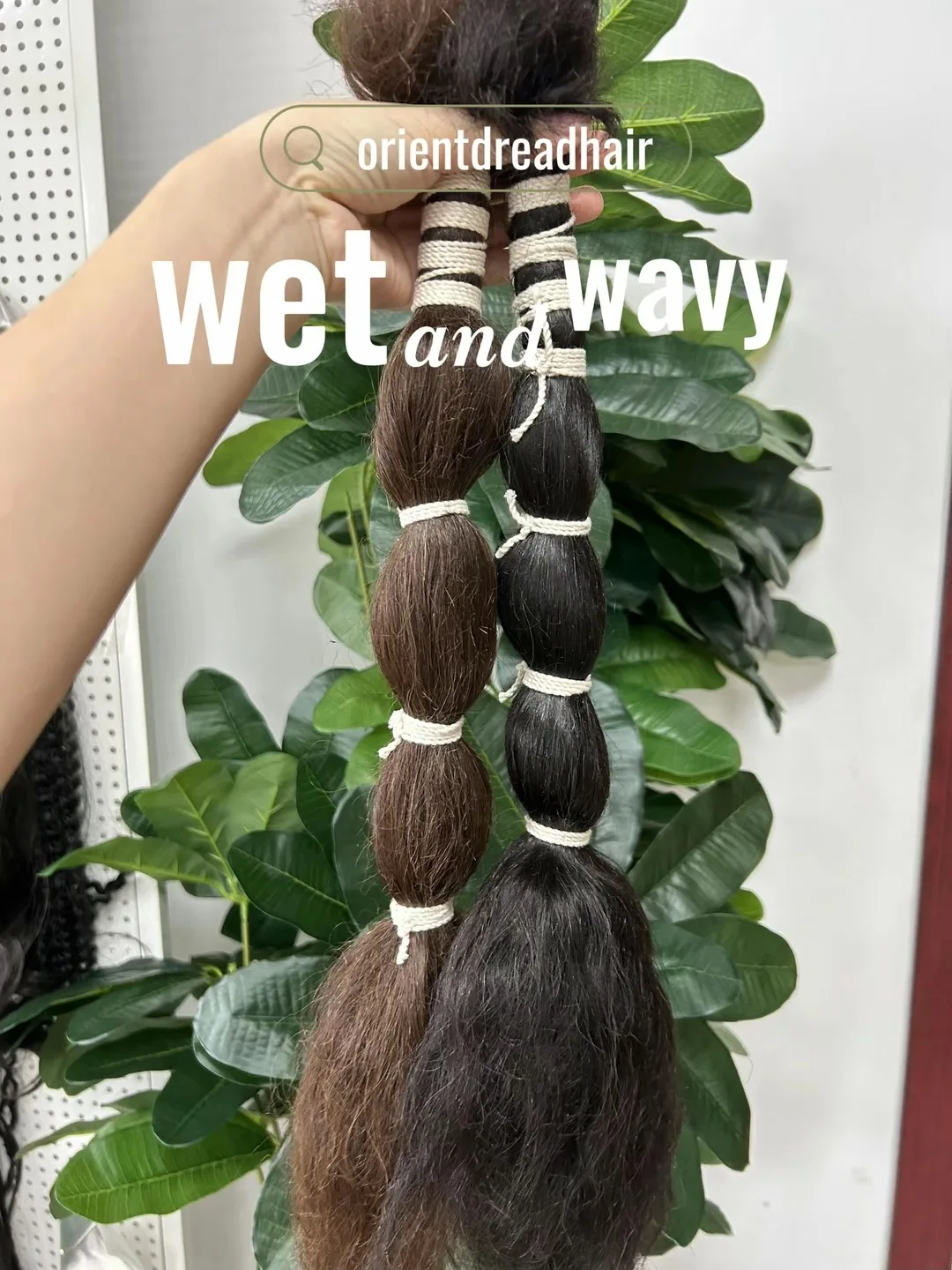 AHVAST Wet and Wavy Hair Bundles Human Hair Bundle for Braid 100g/pcs