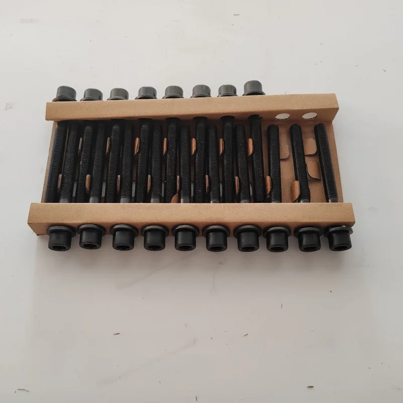 

YD25 YD25DDTi Гайки болтов головки блока цилиндров подходят для NAVARA NP300 D40 D22 Cabstar F24M Tino Pathfinder Frontier R50 Murano Z51 2.5L