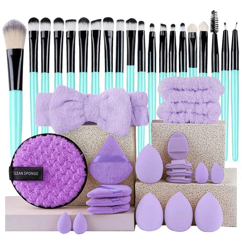 Make-up Pinsel Set 20-teilig Weiche Flauschige Lidschatten-Pinsel Kosmetik Foundation Puder Highlighter Blending Beauty Tool für Anfänger