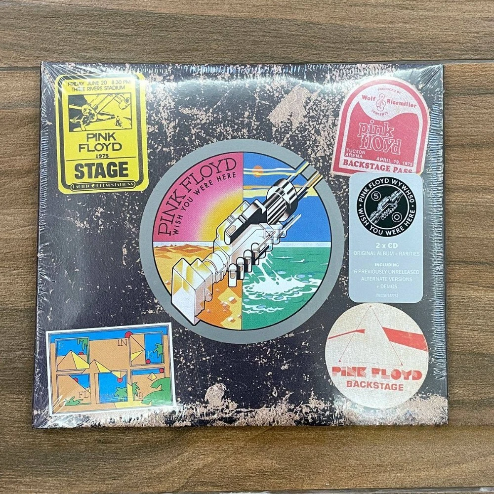 Pink Floyd Wish You Were Here 50th Anniv 2CD Remastered Syd 