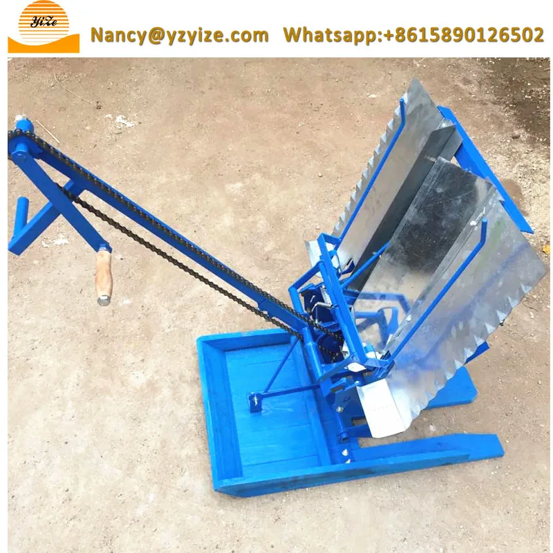 2 Rows Manual Rice Planter Machine for Sale Rice Transplanting Machine