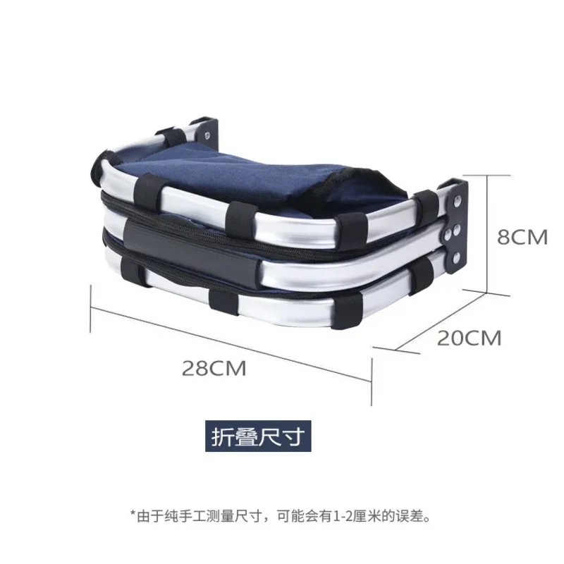 Picnic Basket outdoor ice pack foldable insulation bag portable shopping basket with lunch box fast food takeaway insulation bus