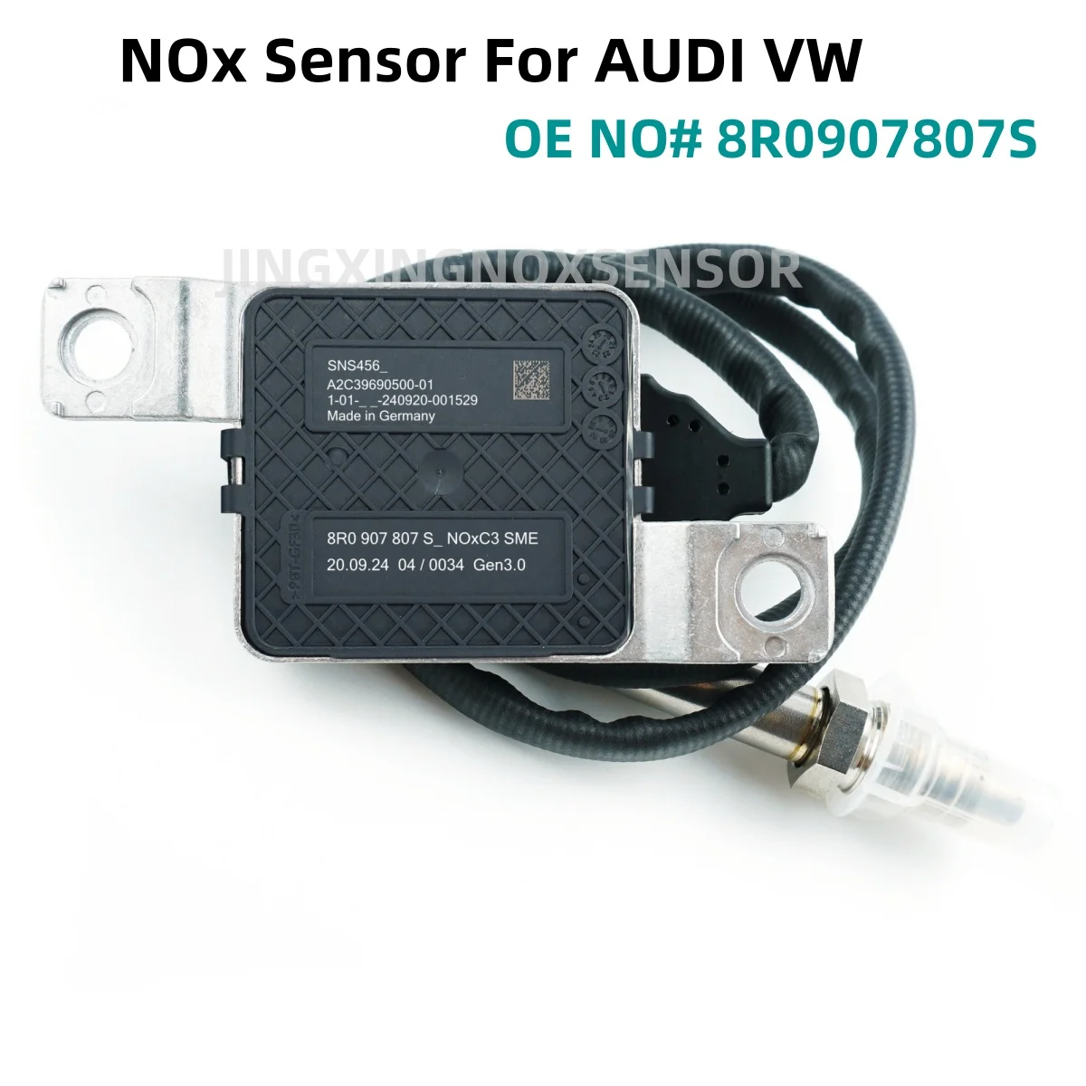 8R0907807S New Nitrogen Oxide Nox Sensor for VW AUDI 8RB Q5 SQ5 Quattro TDI 2012-2017 Porsche Macan 95B 3.0 TDI 2014-2018