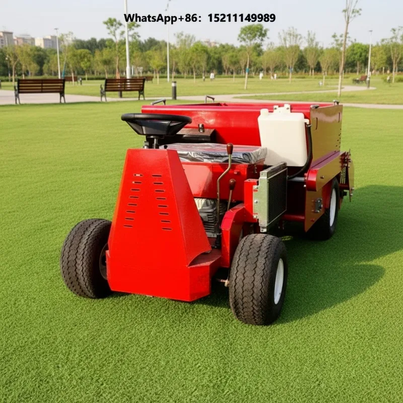 Small Ride on Sand Filling and Grass Brushing Machine Turf Sanding