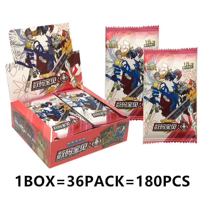 Hot Japanese Anime Digimon Adventure Card Box Agumon Action Figures Hobbies Games Collections Rare Cards TCG For Child Gift Toys