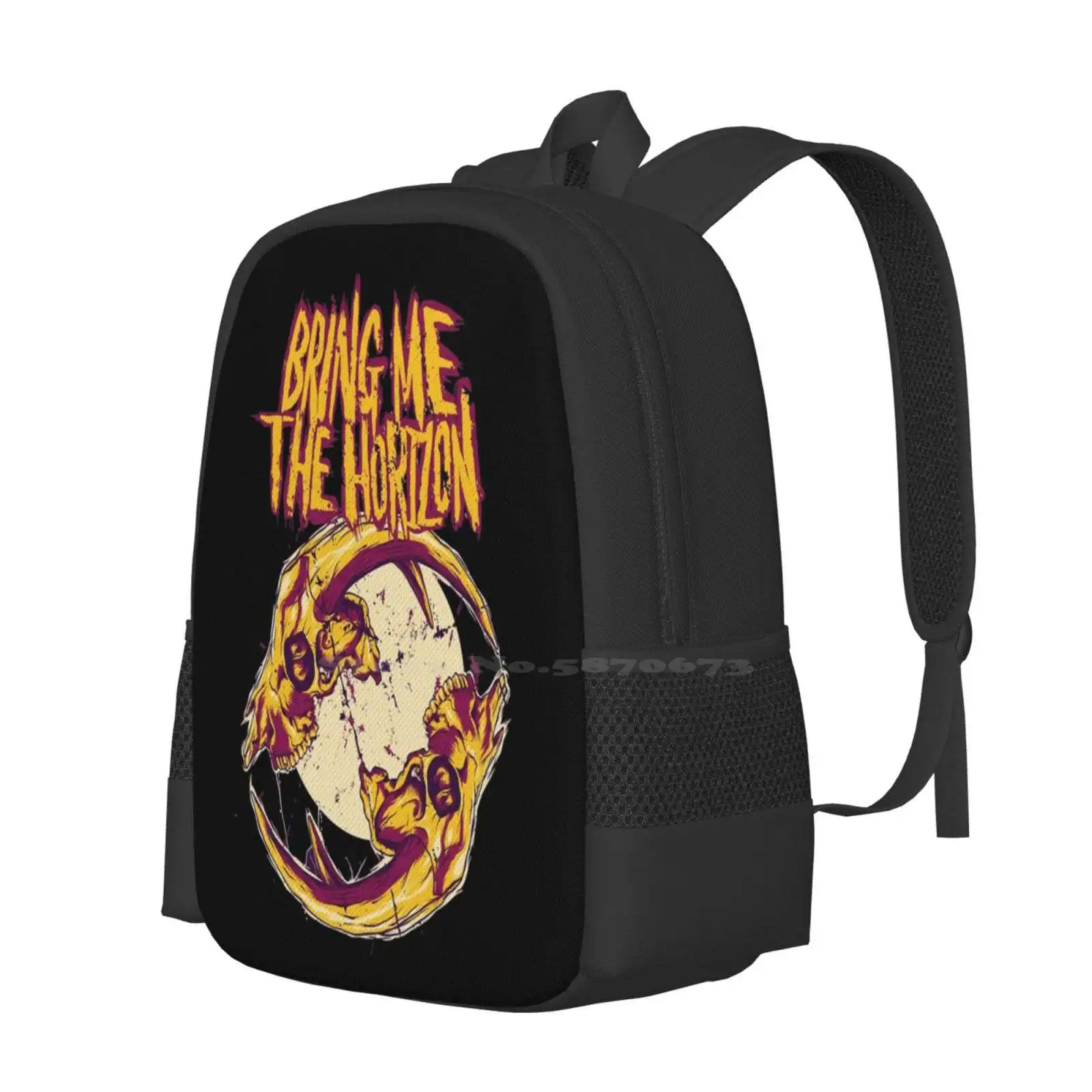 Backpack For Student School Laptop Travel Bag Bmth Ludens Bring Me Spirit Mantra New Video New Single Trending