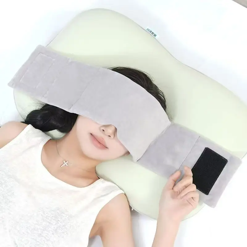 Premium Gravity Eye Mask for All Sleeping Positions, Perfect for Travel Home Office, Alleviates Insomnia Fatigue for Men & Women