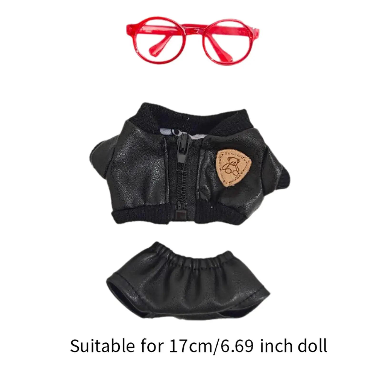 Moda bonecas roupas acessório artesanal roupas em miniatura traje para 17cm bonecas vestir-se menina bonecas menino presentes de ano novo