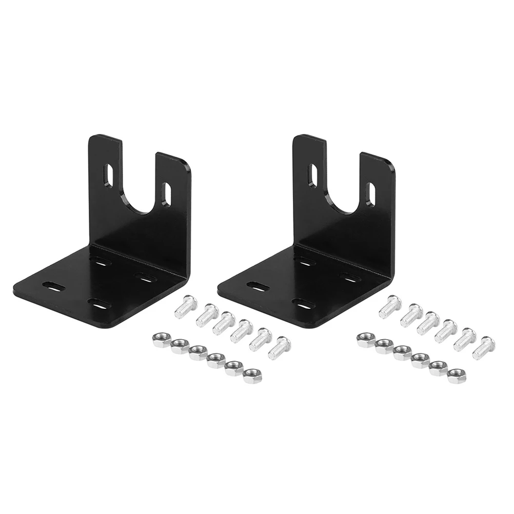 

2 Sets U Type 775 Motor Bracket Sturdy Metal Fixed Horizontal Mounting Gear Small Mini Motor Holder StandBracket Mount