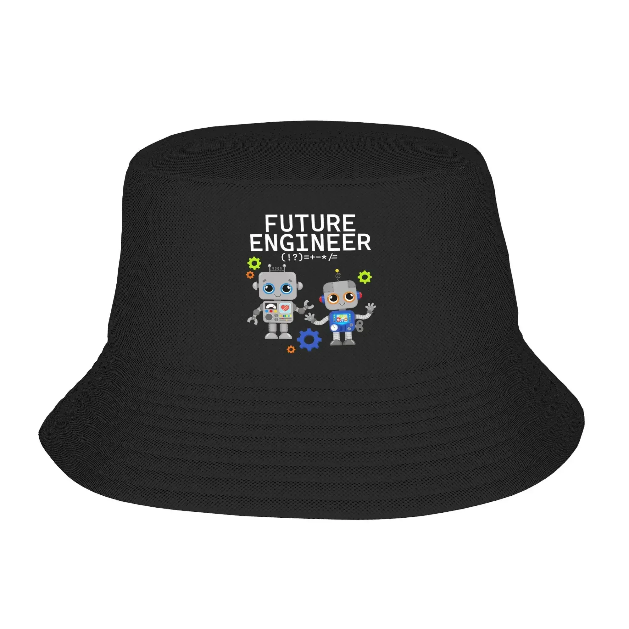 2026 Unisex Future Engineer Bucket Hat  Breathable Fisherman Hats Summer Trendy Vacation Caps Harajuku Custom DIY Visor Hat，Buck